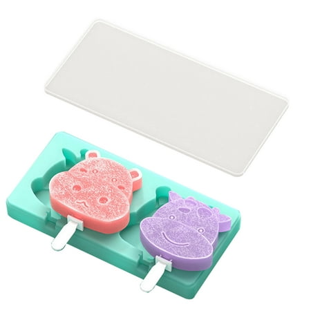 Hloma 1 Set Ice Cube Mold Easy to Clean DIY Ice-lolly Making Mould with 3 Ice Cream Stick Kitchen Gadget
Hloma 1 Set Ice Cube Mold Easy to Clean DIY Ice-lolly Making Mould with 3 Ice Cream Stick Kitchen Gadget