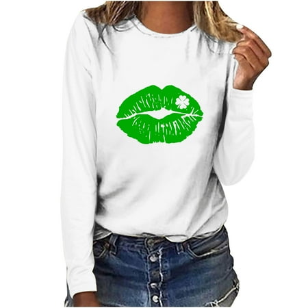 REORIAFEE St Patricks Day Scrub Tops Women Shamrock Blouse Short Sleeve Nurse Working Uniform V Neck Graphic Medical Scrub Shirts St Patrick s Day Print Round Neck Jumper With Long Sleeves White M
REORIAFEE St Patricks Day Scrub Tops Women Shamrock Blouse Short Sleeve Nurse Working Uniform V Neck Graphic Medical Scrub Shirts St Patrick s Day Print Round Neck Jumper With Long Sleeves White M