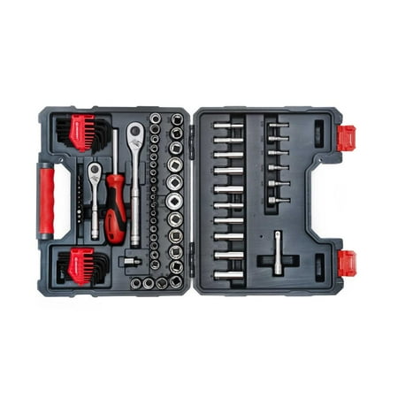 Crescent 1/4 And 3/8 Drive Mechanics Tool Set 84Pc