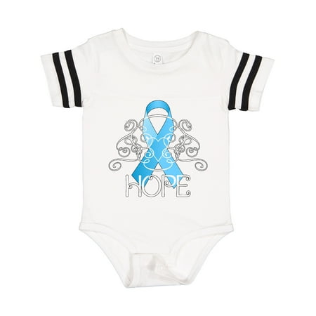 Inktastic Hope-Prostate Cancer Awareness Gift Baby Boy or Baby Girl Bodysuit
