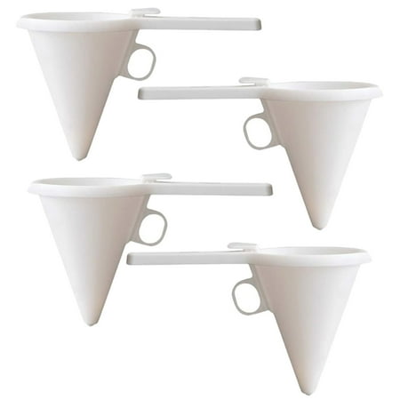 Huaai Funnel Frosting Baking Handheld Chocolate Dispenser Batter Funnel Cupcake Tool Kitchen,Dining Bar White
Huaai Funnel Frosting Baking Handheld Chocolate Dispenser Batter Funnel Cupcake Tool Kitchen,Dining Bar White