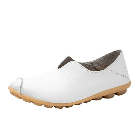 CYMMPU Flats Shoes Women s comfortable leather solid color flat leisure music shoes single Shoes
CYMMPU Flats Shoes Women s comfortable leather solid color flat leisure music shoes single Shoes