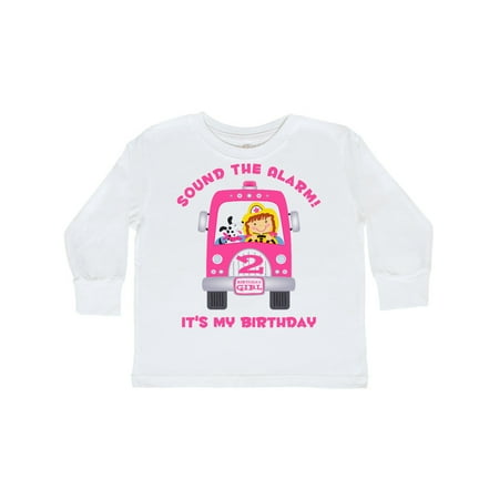 Inktastic Fire Truck Girl 2nd Birthday Gift Toddler Toddler Girl Long Sleeve T-Shirt
Inktastic Fire Truck Girl 2nd Birthday Gift Toddler Toddler Girl Long Sleeve T-Shirt