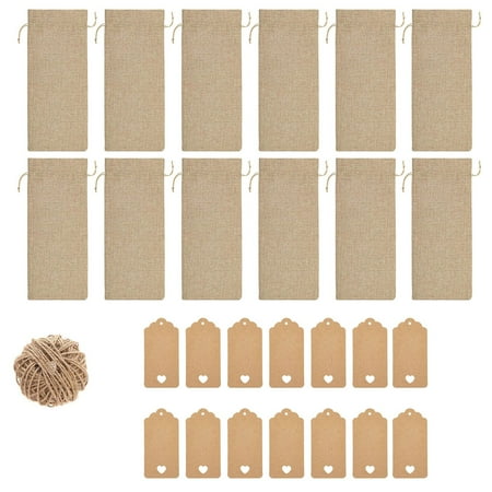 wendunide kitchen gadgets 12pc Linen Bag Bottle Cap Bottle Gift Bag With Drawstring Label White
wendunide kitchen gadgets 12pc Linen Bag Bottle Cap Bottle Gift Bag With Drawstring Label White