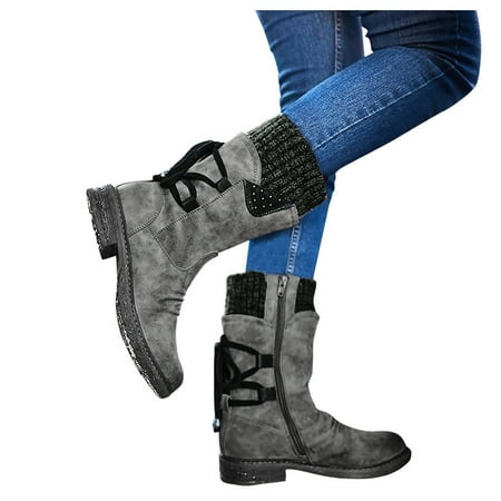 HGWXX7 Women Fashion Casual Vintage Retro Mid-Calf Boots Lace Up Thick Heels Shoes Fall Shoes
HGWXX7 Women Fashion Casual Vintage Retro Mid-Calf Boots Lace Up Thick Heels Shoes Fall Shoes