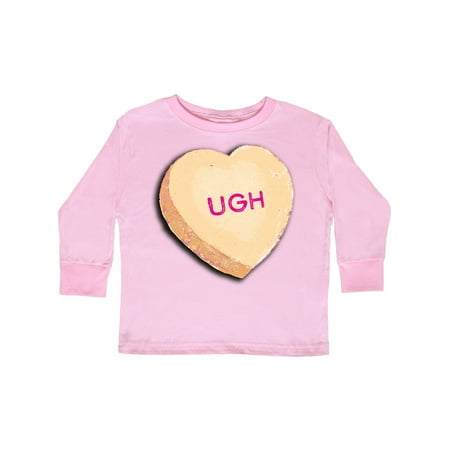 Inktastic Anti-Valentine s Candy Heart Ugh Gift Toddler Boy or Toddler Girl Long Sleeve T-Shirt 
Inktastic Anti-Valentine s Candy Heart Ugh Gift Toddler Boy or Toddler Girl Long Sleeve T-Shirt