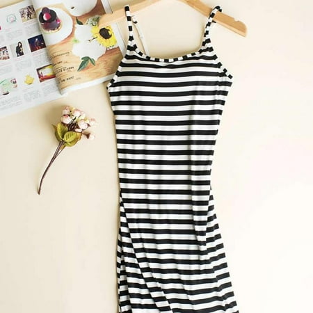 Fantadool Spaghetti strap Nightgown O neck camisole comfortable Home clothes casual nightdress with Chest Pad Sleepdress
Fantadool Spaghetti strap Nightgown O neck camisole comfortable Home clothes casual nightdress with Chest Pad Sleepdress