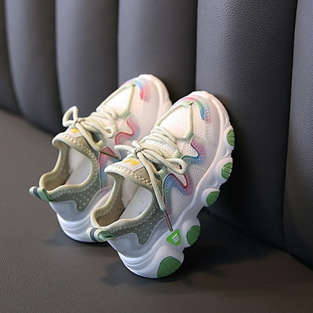 CAICJ98 Toddler Shoes Lace Kids Toddler Up Breathable Girls Mesh Baby Shoes Soft Baby Shoes Crib Shoes Green
CAICJ98 Toddler Shoes Lace Kids Toddler Up Breathable Girls Mesh Baby Shoes Soft Baby Shoes Crib Shoes Green