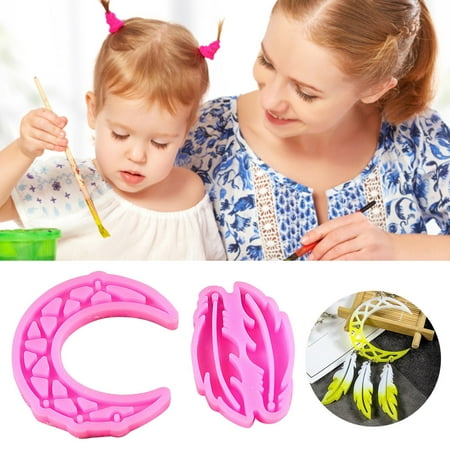 Feiboyy Feather Resin Set Silicone Drop Is Suitable As A Gift