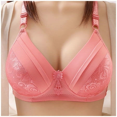 OVBMPZD Womens Solid Lace Lingerie Bras Plus Size Underwear Bralette Bras Comfortable Bra Wireless Hot Pink 42
OVBMPZD Womens Solid Lace Lingerie Bras Plus Size Underwear Bralette Bras Comfortable Bra Wireless Hot Pink 42