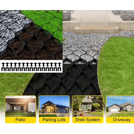 VEVOR Ground Grid - Permeable Stabilization System for Patios Driveways and More
VEVOR Ground Grid - Permeable Stabilization System for Patios Driveways and More