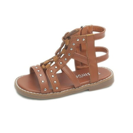 DancePeanut Children Roman Style Shoes for Girls Soft Bottom Beach Sandals Summer Toddler Kids Princess Dress Shoes 2-12 Years
DancePeanut Children Roman Style Shoes for Girls Soft Bottom Beach Sandals Summer Toddler Kids Princess Dress Shoes 2-12 Years