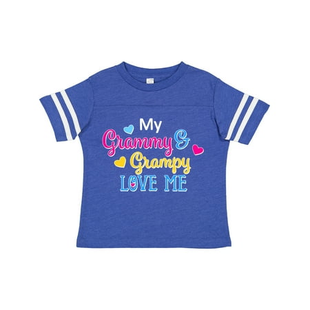 Inktastic My Grammy and Grampy Love Me with Hearts Gift Toddler Boy or Toddler Girl T-Shirt
Inktastic My Grammy and Grampy Love Me with Hearts Gift Toddler Boy or Toddler Girl T-Shirt