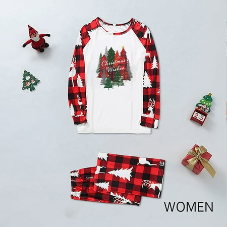 Family Matching Outfits Christmas Tree Pajamas Set Plaid Xmas Sleepwear Homewear For Mom
Family Matching Outfits Christmas Tree Pajamas Set Plaid Xmas Sleepwear Homewear For Mom