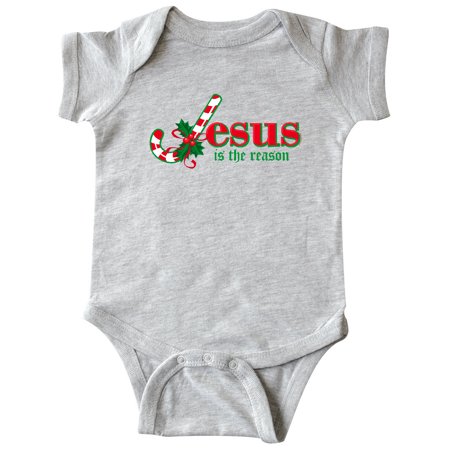 Inktastic Candy Cane Jesus Gift Baby Boy or Baby Girl Bodysuit