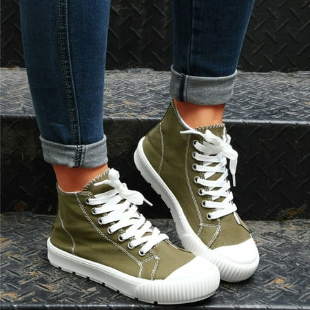 Aayomet Women s Casual Shoes Size 11 Shoes Canvas White Flat Shoes Shoes Casual High-top Women s Cute Casual Shoes for Women Khaki 7.5
Aayomet Women s Casual Shoes Size 11 Shoes Canvas White Flat Shoes Shoes Casual High-top Women s Cute Casual Shoes for Women Khaki 7.5