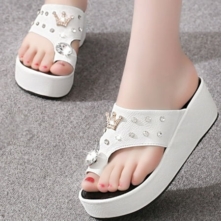 〖Yilirongyumm〗 White 36 Slippers For Women Casual Slippers Women Beach Shoes Sandals Shoes Open Toe Summer Platform Wedges Women s Slipper
〖Yilirongyumm〗 White 36 Slippers For Women Casual Slippers Women Beach Shoes Sandals Shoes Open Toe Summer Platform Wedges Women s Slipper