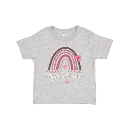 Inktastic Aunt and Uncle Love Me Niece Girls Rainbow Gift Toddler Toddler Girl T-Shirt
Inktastic Aunt and Uncle Love Me Niece Girls Rainbow Gift Toddler Toddler Girl T-Shirt