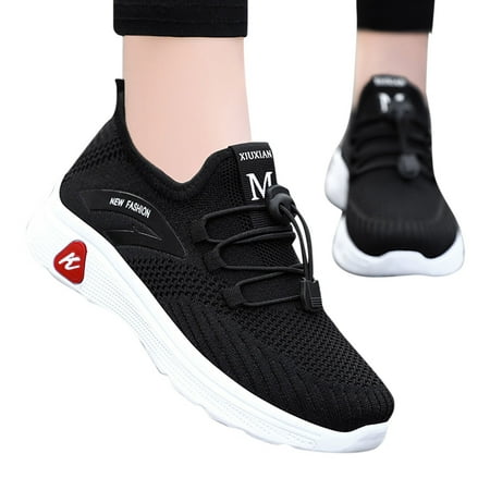 On Running Shoes Women Fashion Autumn Women Sports Flat Non Slip Slip On Elastic Band Mesh Breathable Comfortable Solid Color Casual Style sneakers for Women MESH Black
On Running Shoes Women Fashion Autumn Women Sports Flat Non Slip Slip On Elastic Band Mesh Breathable Comfortable Solid Color Casual Style sneakers for Women MESH Black