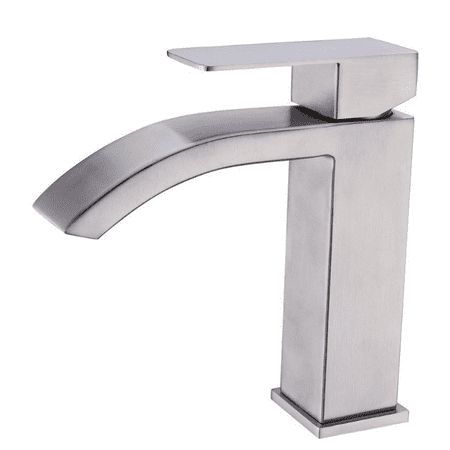 Mgaxyff Single lever waterfall bathroom sink faucet