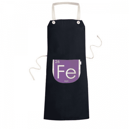 Chestry Elements Period Table Transition Metals Iron Fe Apron Bib Sarong Cooking Baking Kitchen Pocket Pinafore
Chestry Elements Period Table Transition Metals Iron Fe Apron Bib Sarong Cooking Baking Kitchen Pocket Pinafore