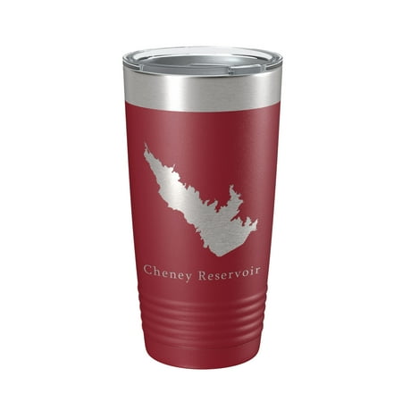 Cheney Reservoir Tumbler Lake Map Travel Mug Insulated Laser Engraved Coffee Cup Kansas 20 oz Maroon
Cheney Reservoir Tumbler Lake Map Travel Mug Insulated Laser Engraved Coffee Cup Kansas 20 oz Maroon
