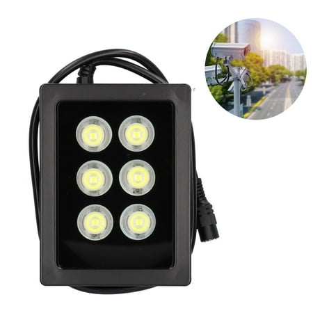 Security Camera Fill-in Light 6 LED 12-24V 6W IP65 Waterproof with Intelligent Sensor Assistant Night Vision Infrared Lamp for Surveillance Camera Outdoor
Security Camera Fill-in Light 6 LED 12-24V 6W IP65 Waterproof with Intelligent Sensor Assistant Night Vision Infrared Lamp for Surveillance Camera Outdoor