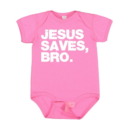 Inktastic Jesus Saves Bro. Gift Baby Boy or Baby Girl Bodysuit