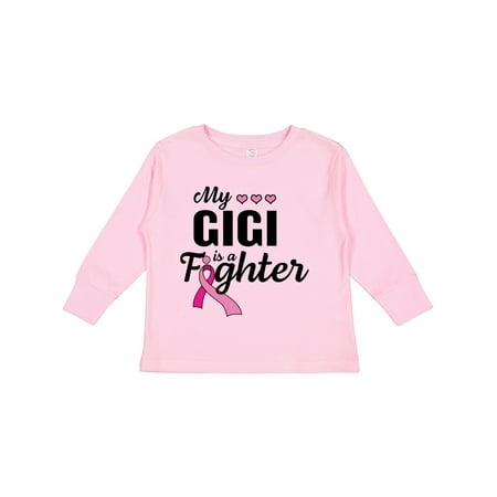 Inktastic Breast Cancer Awareness My Gigi is a Fighter Gift Toddler Boy or Toddler Girl Long Sleeve T-Shirt
Inktastic Breast Cancer Awareness My Gigi is a Fighter Gift Toddler Boy or Toddler Girl Long Sleeve T-Shirt