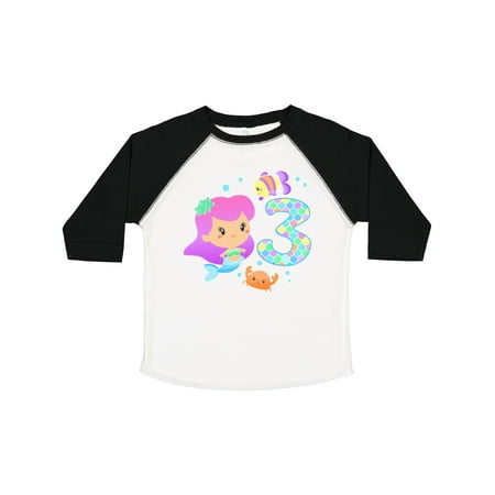 Inktastic Third Birthday Mermaid with Fish and Crab Gift Toddler Toddler Girl T-Shirt
Inktastic Third Birthday Mermaid with Fish and Crab Gift Toddler Toddler Girl T-Shirt