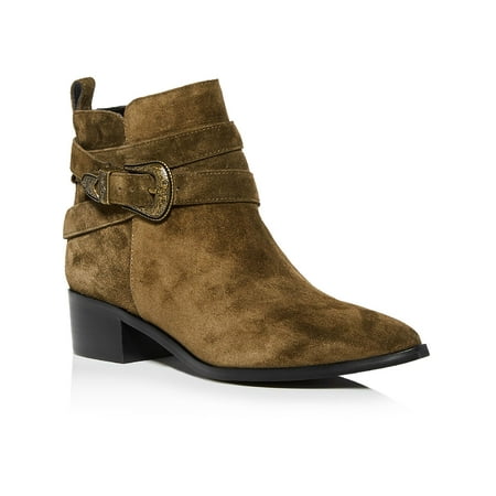 Marc Fisher LTD Womens ML Yandi Leather Embellished Ankle Boots
