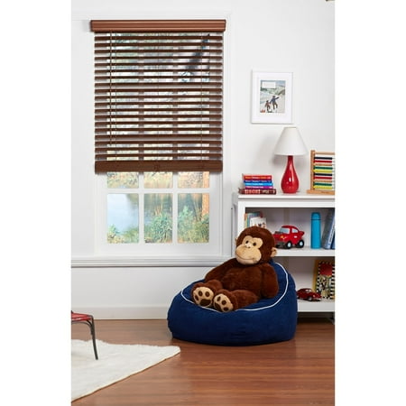 Copper Grove Yerevan 72-inch Dark Oak Cordless Faux Wood Blind