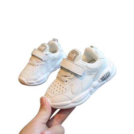 Woobling Girls Boys Magic Tape Flats Round Toe Walking Shoes Sport Breathable Flat Casual Sneakers Beige 9C
Woobling Girls Boys Magic Tape Flats Round Toe Walking Shoes Sport Breathable Flat Casual Sneakers Beige 9C