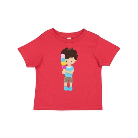 Inktastic Boy with Ice Cream Brown Hair Ice Cream Cone Gift Toddler Boy Girl T-Shirt
Inktastic Boy with Ice Cream Brown Hair Ice Cream Cone Gift Toddler Boy Girl T-Shirt
