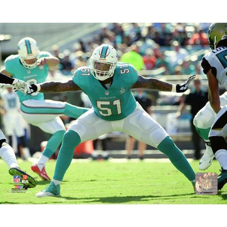 Mike Pouncey 2015 Action Photo Print