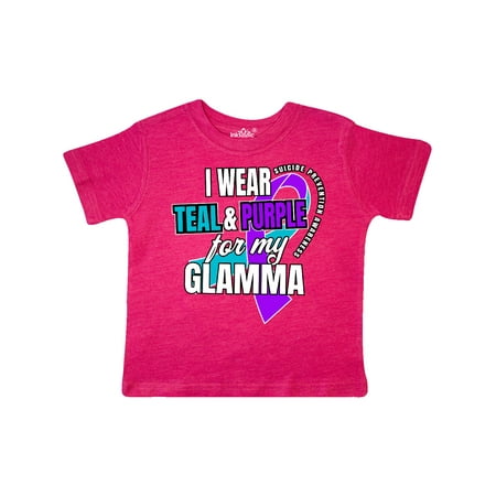 Inktastic Suicide Prevention I Wear Teal and Purple for My Glamma Gift Toddler Boy or Toddler Girl T-Shirt
Inktastic Suicide Prevention I Wear Teal and Purple for My Glamma Gift Toddler Boy or Toddler Girl T-Shirt