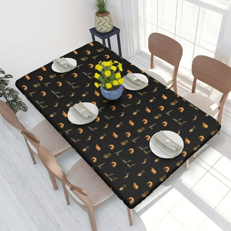 Home Deluxe Tablecloth Yoga Dachshund Doxie Waterproof Elastic Rim Edged Table Cover- For Christmas Parties And Picnics 4ft
Home Deluxe Tablecloth Yoga Dachshund Doxie Waterproof Elastic Rim Edged Table Cover- For Christmas Parties And Picnics 4ft
