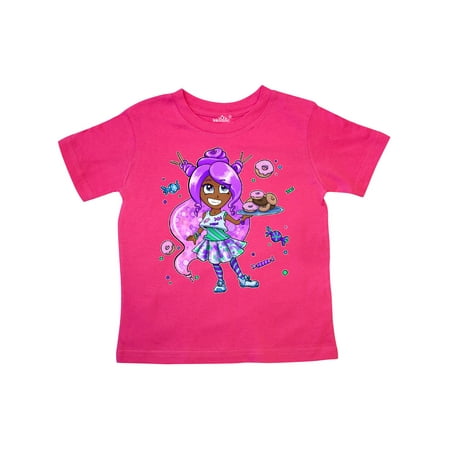 Inktastic Girl with Purple Hair Donuts and Candy Gift Toddler Boy or Toddler Girl T-Shirt
Inktastic Girl with Purple Hair Donuts and Candy Gift Toddler Boy or Toddler Girl T-Shirt