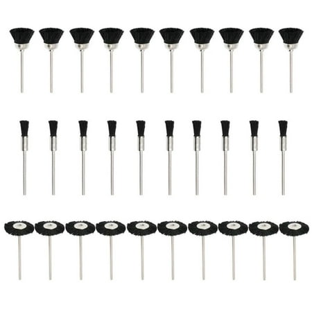 BAMILL 30pcs Bristles Wheel Brushes Wire Wheel Brush Set Rotary Tool Polishing Brushes
BAMILL 30pcs Bristles Wheel Brushes Wire Wheel Brush Set Rotary Tool Polishing Brushes