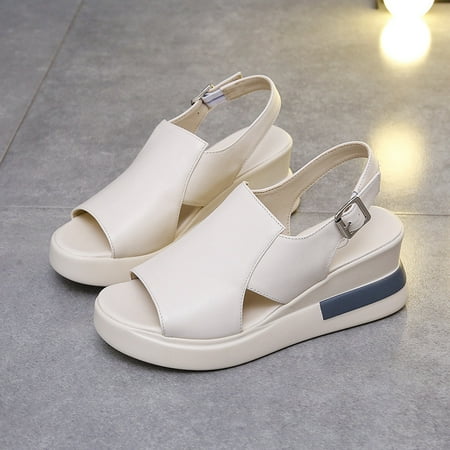 Women s Platform Sandals Comfortable Open Toe Backless Slip On Wedge Sandals Summer Casual Slippers for Daily Wear
Women s Platform Sandals Comfortable Open Toe Backless Slip On Wedge Sandals Summer Casual Slippers for Daily Wear