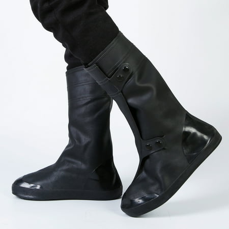 Unisex Rain Boots Shoe Covers Reusable Waterproof Travel Snow Slip Over Shoes
