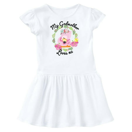 Inktastic Baby Flamingo My Godmother Loves Me in Flower Wreath Gift Toddler Girl Dress
Inktastic Baby Flamingo My Godmother Loves Me in Flower Wreath Gift Toddler Girl Dress