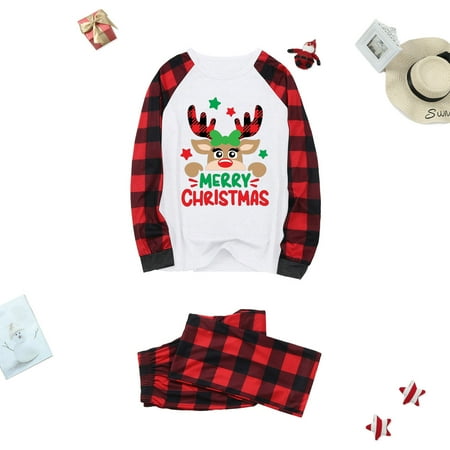 SBYOJLPB Parent Child Outfit Christmas Women Mommy Printed Top+Pants Xmas Family Matching Pajamas Set Clearance
SBYOJLPB Parent Child Outfit Christmas Women Mommy Printed Top+Pants Xmas Family Matching Pajamas Set Clearance