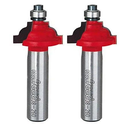 Freud Genuine 3/16 Radius Classical Cove Bit With 1/2 Shank 2-Pack # 38-260-2PK
Freud Genuine 3/16 Radius Classical Cove Bit With 1/2 Shank 2-Pack # 38-260-2PK