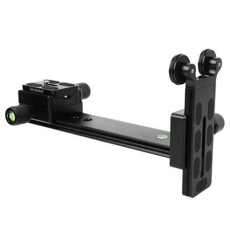 L-200 Telephoto Lens Support Bracket Long-Focus Holder with 1/4&3/8 Screw Thread