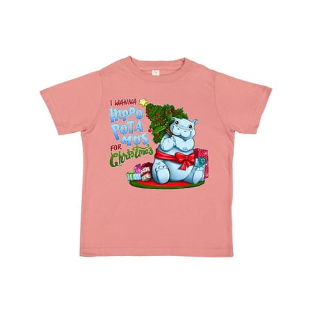 Inktastic I Wanna Hippopotamus for Christmas- Cute Hippo Gift Toddler Boy or Toddler Girl T-Shirt
Inktastic I Wanna Hippopotamus for Christmas- Cute Hippo Gift Toddler Boy or Toddler Girl T-Shirt