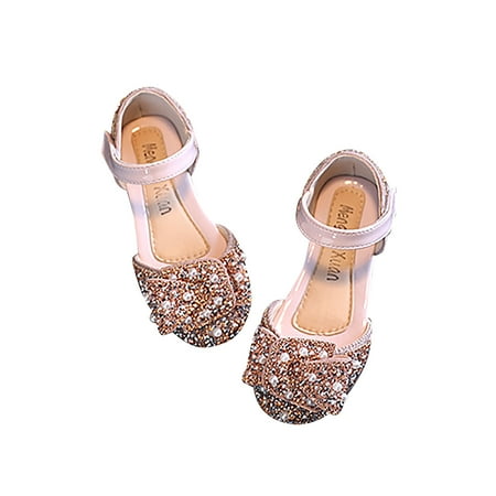 Odeerbi Clearance Girls Sandals Baby Girl Kids Pearl Rhinestones Soft Anti-Slip Sole Dance performance Sandals
Odeerbi Clearance Girls Sandals Baby Girl Kids Pearl Rhinestones Soft Anti-Slip Sole Dance performance Sandals