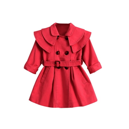 Dezsed Toddler Baby Girl Fall Trench Coat Clearance Newborn Infant Baby Boy Girl Long Sleeve Solid Windproof Windbreaker Jacket Coat 100/7 Red
Dezsed Toddler Baby Girl Fall Trench Coat Clearance Newborn Infant Baby Boy Girl Long Sleeve Solid Windproof Windbreaker Jacket Coat 100/7 Red