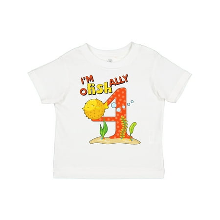 Inktastic I m O-Fish-Ally Four- Cute Puffer Fish Fourth Birthday Gift Toddler Boy or Toddler Girl T-Shirt
Inktastic I m O-Fish-Ally Four- Cute Puffer Fish Fourth Birthday Gift Toddler Boy or Toddler Girl T-Shirt
