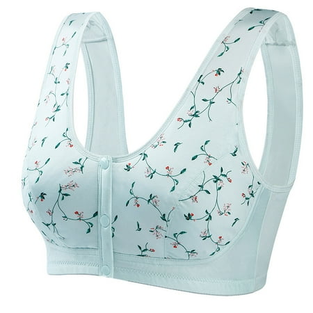 Front Closed Bra For Women Bralette Breathable Light Support Bralette For Any Occasion Such As Pajamas Green 80
Front Closed Bra For Women Bralette Breathable Light Support Bralette For Any Occasion Such As Pajamas Green 80